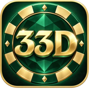 Original 33D emerald and gold catalog artwork