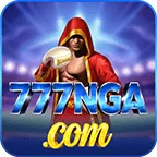 777NGA app icon: a boxer in a red hood beside the 777NGA.com wordmark on a purple-and-white tile