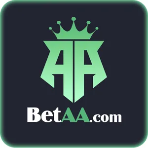 BetAA app icon: a green AA crest with a crown above BetAA.com lettering on a dark tile