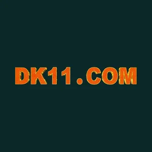 DK11 header wordmark: orange DK11.COM lettering placed on a dark teal tile