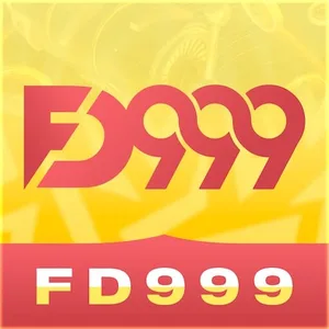 FD999 app icon: red FD999 lettering above an FD999 name bar on a yellow tile