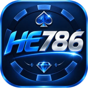 Original HE786 blue and silver catalog artwork