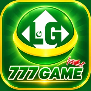 LG777 green arrow and airplane game icon