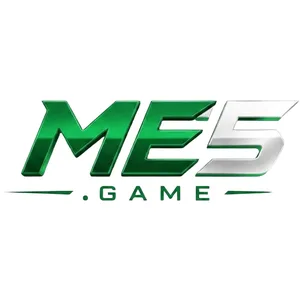 ME5 app icon: green ME5 wordmark with a silver 5 above .GAME on a white tile