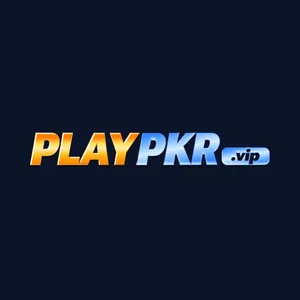 PlayPKR header wordmark: white PLAY and blue PKR lettering with a .vip tag, placed on a dark navy tile