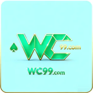 WC99 app icon: teal WC wordmark with a spade above WC99.com on a pale mint tile