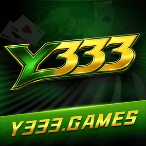 Y333 app icon: gold Y333 wordmark above Y333.GAMES on a green felt tile