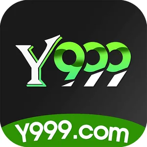 Y999 app icon: white Y and green 999 lettering above a green Y999.com bar on a black tile