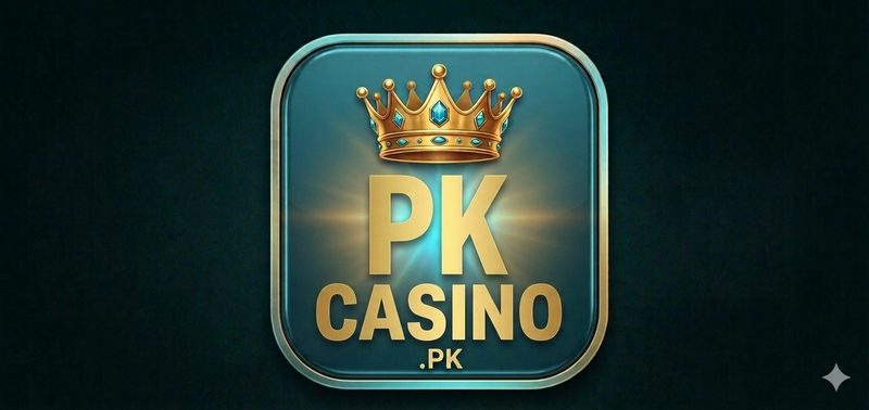 PKCasino app icon artwork: gold crown above the PK Casino wordmark